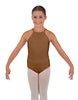 Solid Lycra Halter Binding Leotard