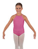 Solid Lycra Halter Binding Leotard