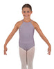 Solid Lycra Halter Binding Leotard