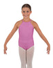 Solid Lycra Halter Binding Leotard