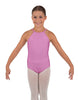 Solid Lycra Halter Binding Leotard