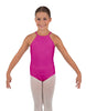 Solid Lycra Halter Binding Leotard
