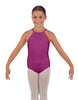 Solid Lycra Halter Binding Leotard