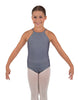 Solid Lycra Halter Binding Leotard