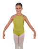 Solid Lycra Halter Binding Leotard