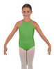 Solid Lycra Halter Binding Leotard