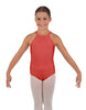 Solid Lycra Halter Binding Leotard