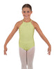 Solid Lycra Halter Binding Leotard