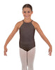 Solid Lycra Halter Binding Leotard