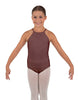 Solid Lycra Halter Binding Leotard