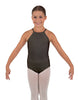 Solid Lycra Halter Binding Leotard