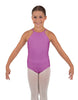 Solid Lycra Halter Binding Leotard
