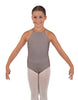 Solid Lycra Halter Binding Leotard