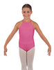 Solid Lycra Halter Binding Leotard