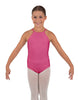 Solid Lycra Halter Binding Leotard