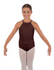 Solid Lycra Halter Binding Leotard