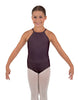 Solid Lycra Halter Binding Leotard