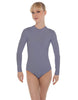 Solid Lycra LS Keyhole Leotard