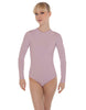 Solid Lycra LS Keyhole Leotard