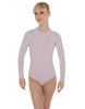 Solid Lycra LS Keyhole Leotard