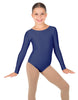 Solid Lycra Long Sleeve Leotard