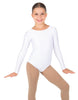 Solid Lycra Long Sleeve Leotard