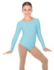 Solid Lycra Long Sleeve Leotard