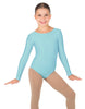 Solid Lycra Long Sleeve Leotard