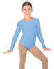 Solid Lycra Long Sleeve Leotard