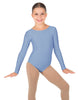 Solid Lycra Long Sleeve Leotard