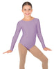 Solid Lycra Long Sleeve Leotard