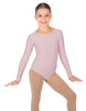 Solid Lycra Long Sleeve Leotard