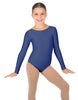 Solid Lycra Long Sleeve Leotard