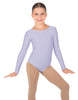 Solid Lycra Long Sleeve Leotard