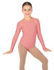 Solid Lycra Long Sleeve Leotard