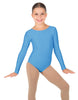 Solid Lycra Long Sleeve Leotard