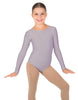 Solid Lycra Long Sleeve Leotard
