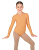 Solid Lycra Long Sleeve Leotard