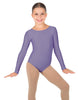 Solid Lycra Long Sleeve Leotard