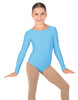 Solid Lycra Long Sleeve Leotard