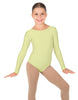 Solid Lycra Long Sleeve Leotard