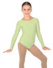 Solid Lycra Long Sleeve Leotard