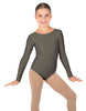 Solid Lycra Long Sleeve Leotard
