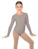 Solid Lycra Long Sleeve Leotard