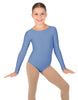 Solid Lycra Long Sleeve Leotard