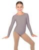 Solid Lycra Long Sleeve Leotard