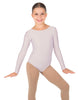 Solid Lycra Long Sleeve Leotard