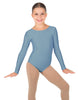 Solid Lycra Long Sleeve Leotard