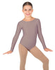 Solid Lycra Long Sleeve Leotard