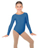 Solid Lycra Long Sleeve Leotard